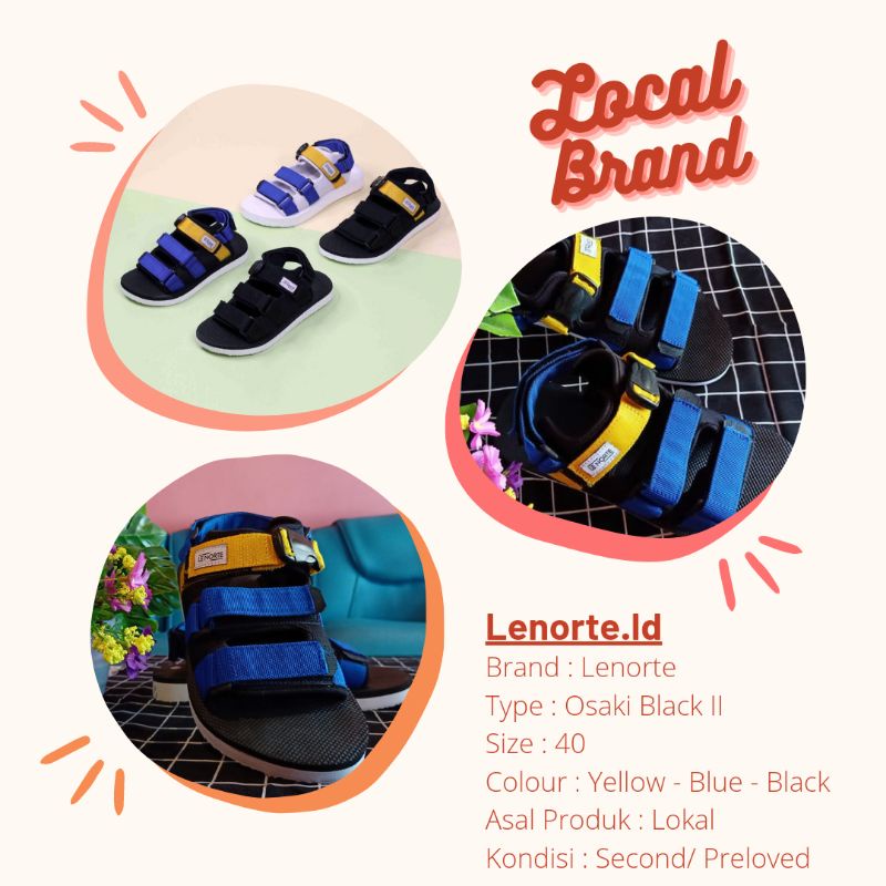 Sandal Wanita Lenorte.Id/ Bekas/ Second/ Preloved/ Sandal Kekinian