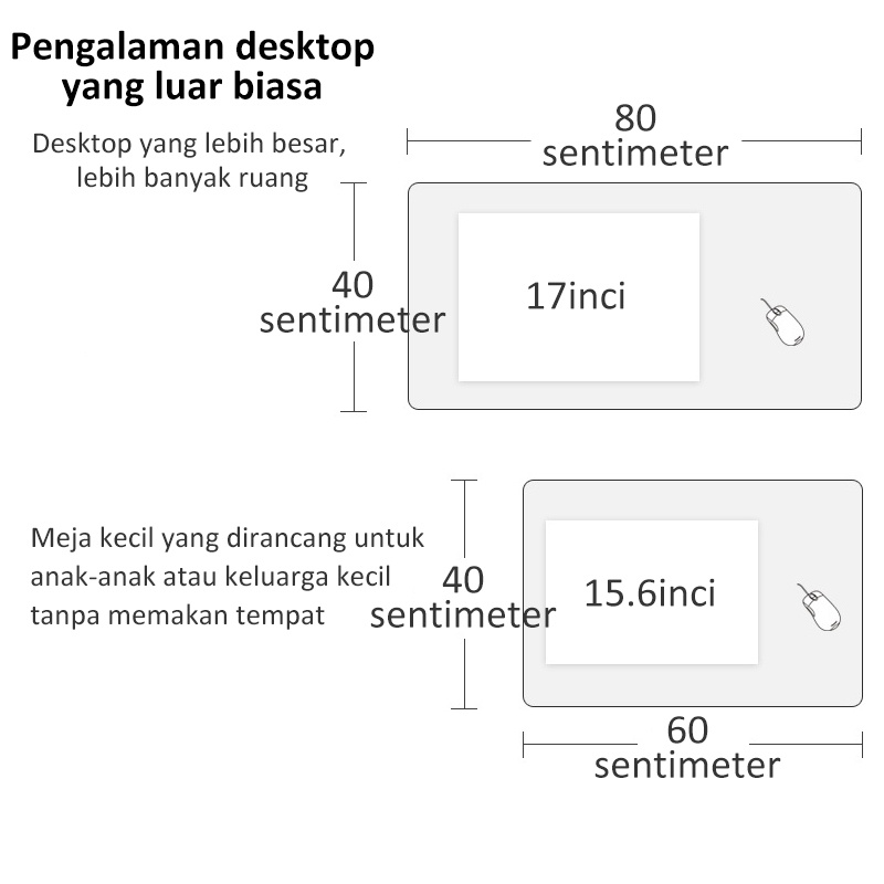 Weyon Sakura Meja Komputer / Meja Laptop / Meja Rias / Meja Aktivitas / Meja Lift (a160-120cm)