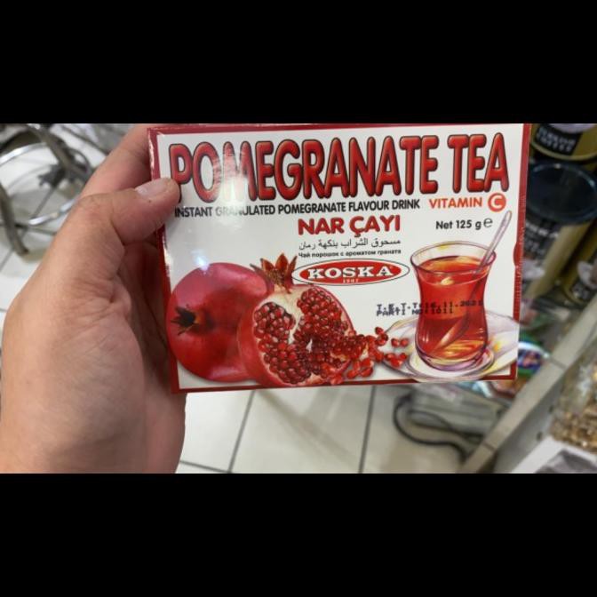 

Jual Pomegranate Tea Koska Turki Ori 125Gr Teh