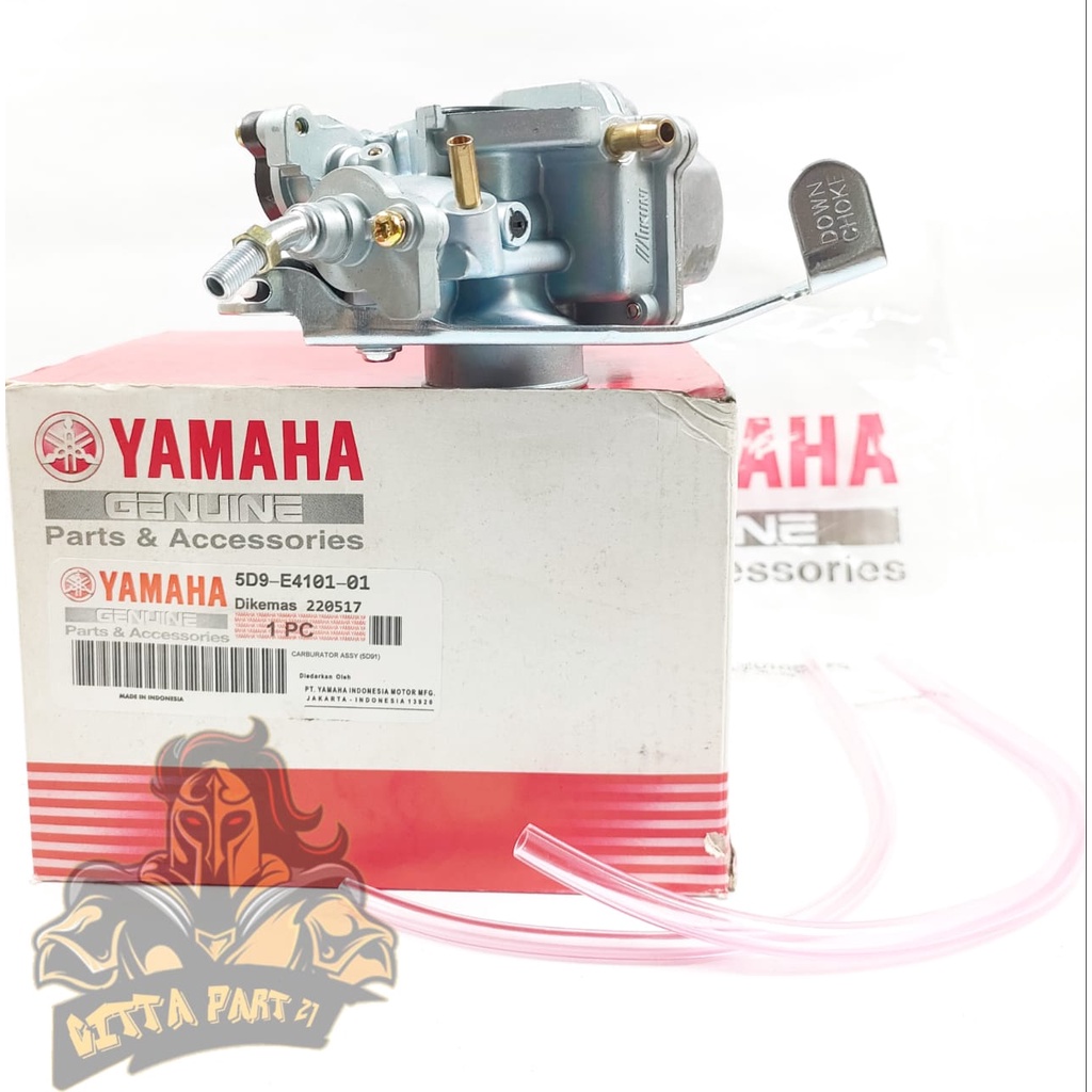 KARBURATOR CARBURATOR MIKUNI 5D9 KUALITAS ORIGINAL YAMAHA VEGA ZR VAEGA RR JUPITER Z NEW ( ROBOT )