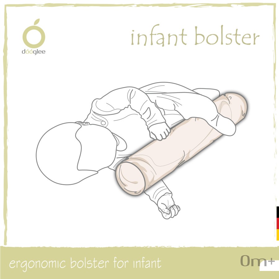 Dooglee CASE INFANT BOLSTER / Sarung Pengganti Guling Dooglee / Sarung Infant Bolster