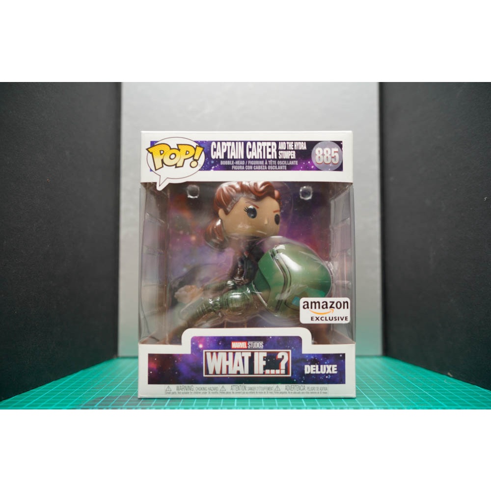 Funko POP Marvel What If...? - Captain Carter and Hydra Stomper #885
