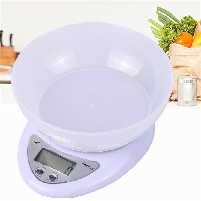 BIG SALE!! TIMBANGAN DAPUR MANGKOK DIGITAL 5 KG/ELEKTRONIK KITCHEN SCALE SERBAGUNA