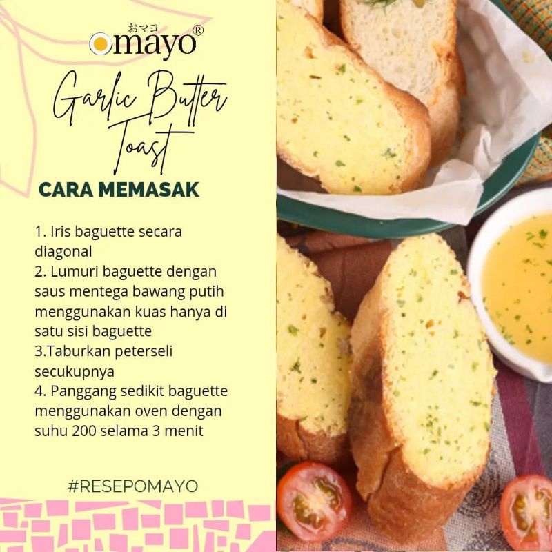 GARLIC BUTTER 500gr | Saos Mentega Bawang Putih