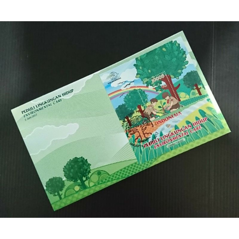 

Sampul Hari Pertama Souvenir Sheet Indonesia Pramuka Scout Peduli Lingkungan 2017