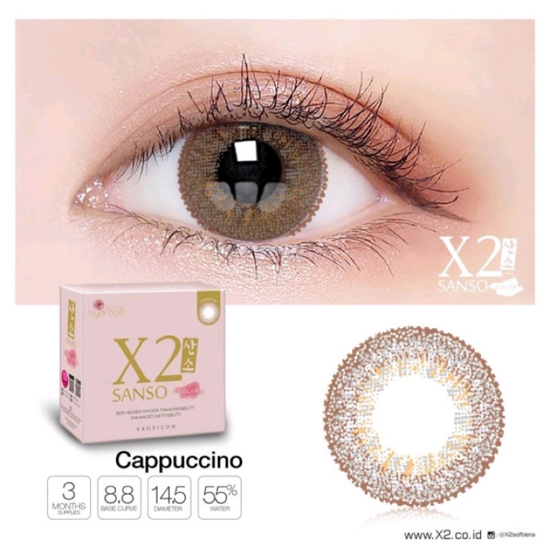 SOFTLENS X2 SANSO COLOUR