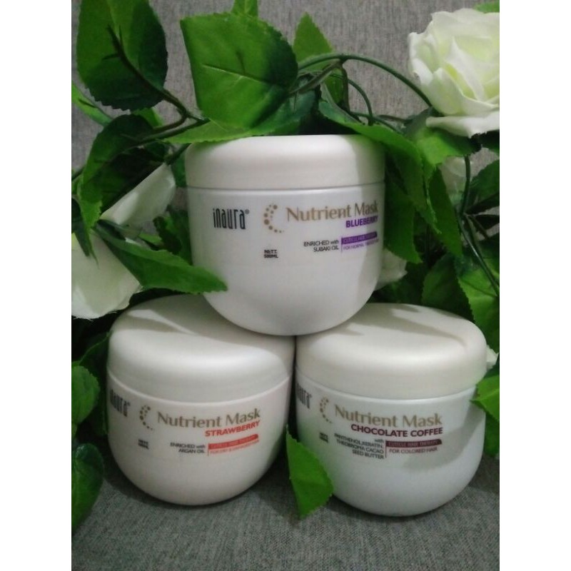 Masker Rambut INAURA NUTRIENT MASK 500gr