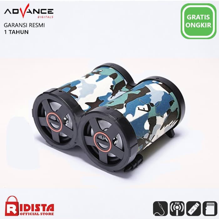 Speaker Advance Speaker Aktif  TP 200 XTRA POWER SOUND T417   Biru