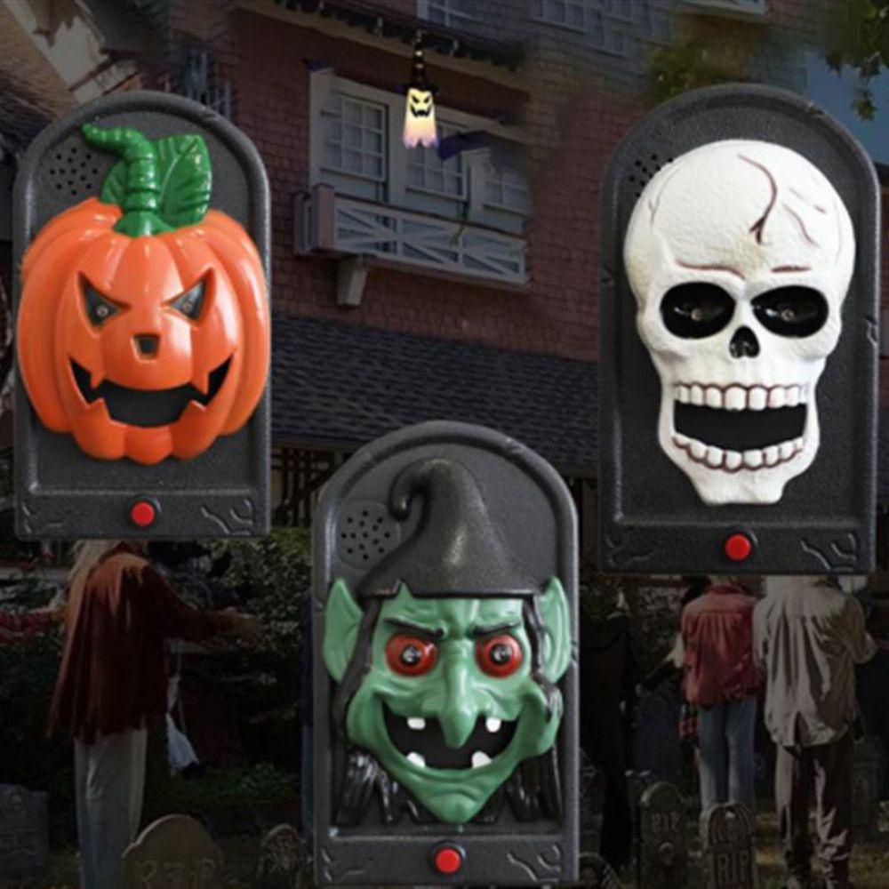 Preva Halloween Decor Liontin Bola Mata Labu Horror Suara