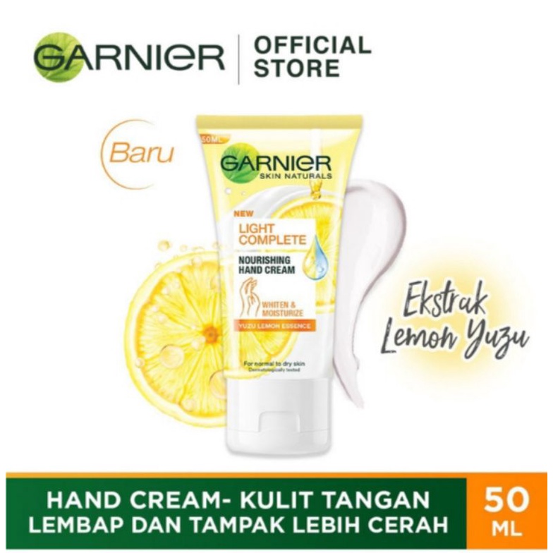 GARNIER Light Complete Hand Cream 50ml