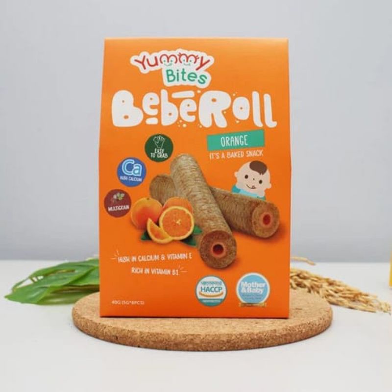 YUMMY BITES BEBEROLL BABY SNACK 40 GR / CAMILAN BAYI 40 GR