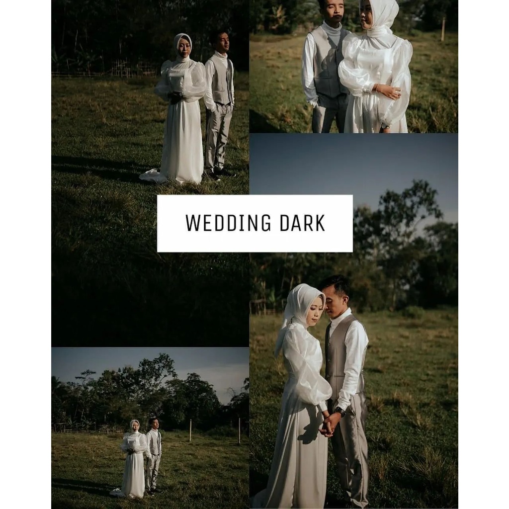 PRESET LIGHTROOM PREMIUM - WEDDING DARK- FOR ANDROID/IOS/PC