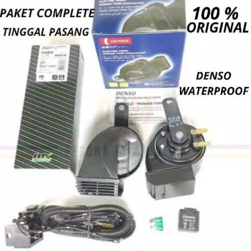 Klakson keong Denso/klakson Denso waterproof/klakson mobil /motor