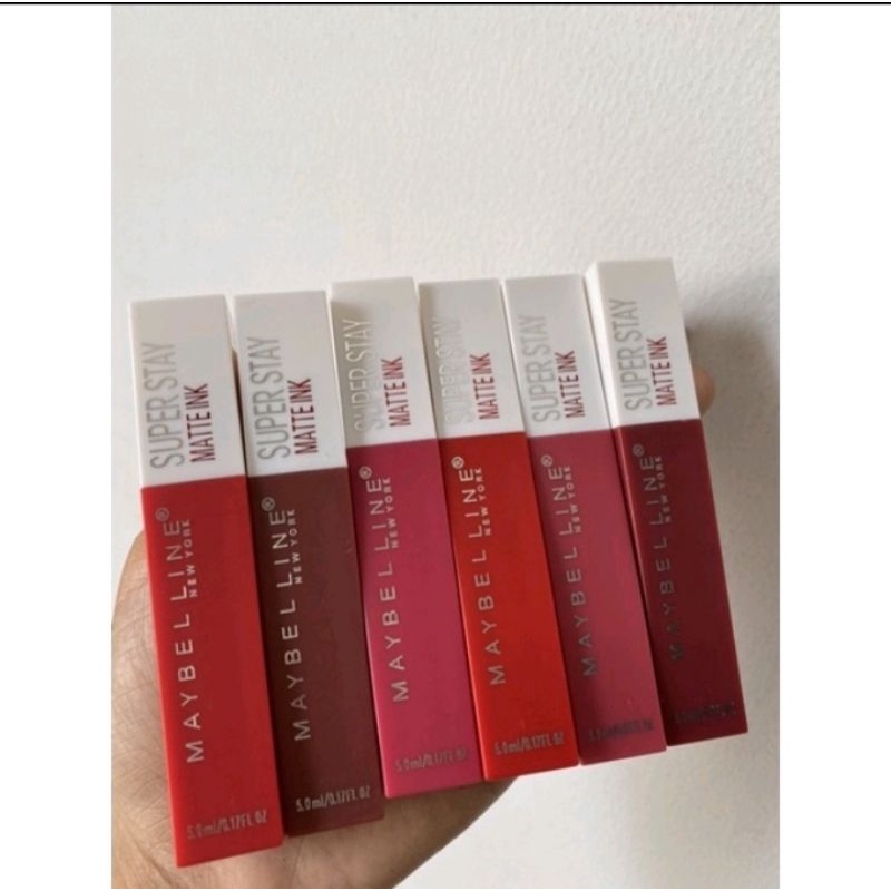 Maybelline Superstay Matte Ink Barcode