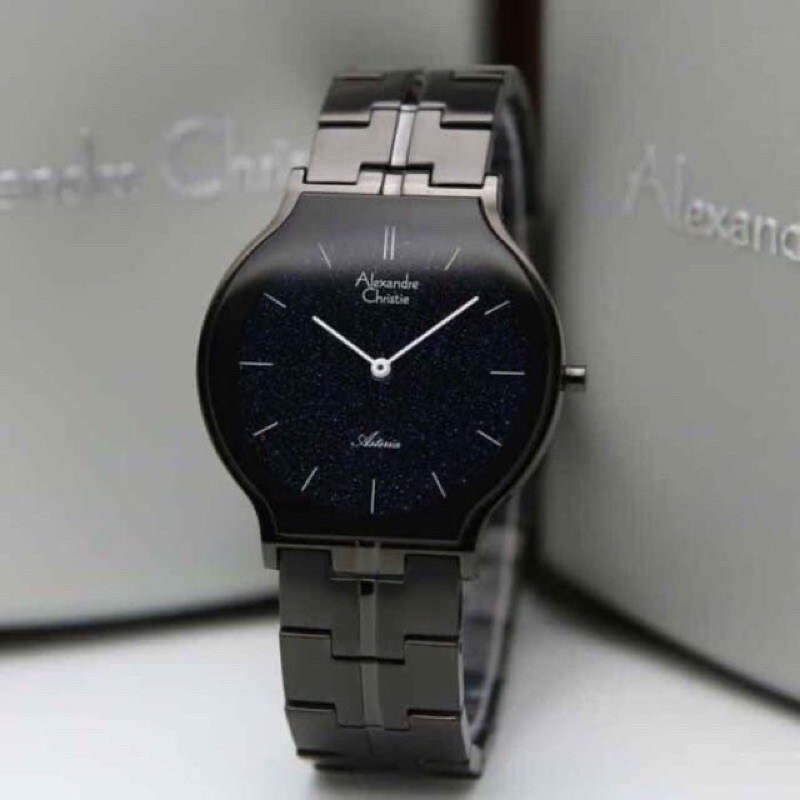 Jam tangan pria alexandre christie 8603MH