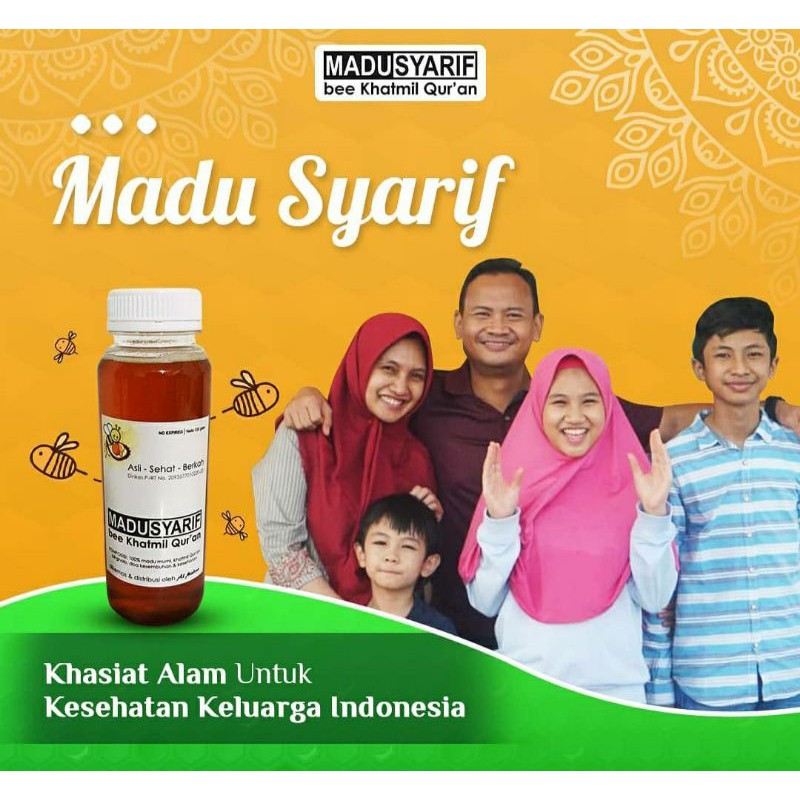 

Madu Syarif Raw Honey 100% Madu Murni 250ml