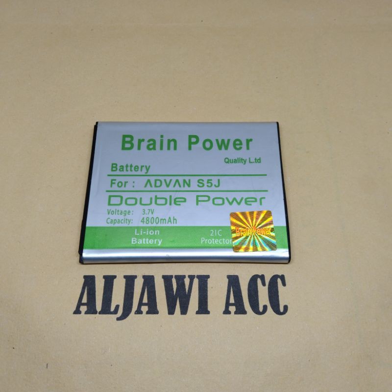 Baterai Batre Battery Advan S5J Double Power Battery Hp