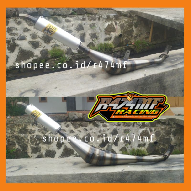 Knalpot Fiz r Fizr F1zr Force1 Samping RCB
