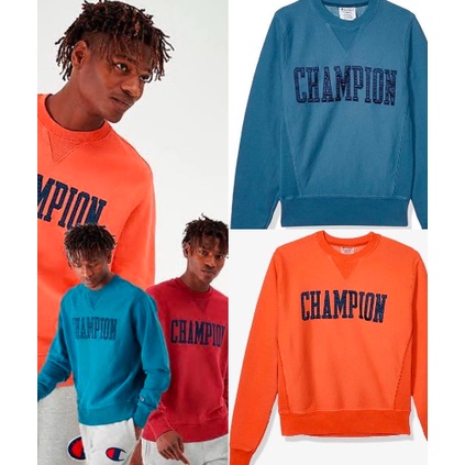 Champion Crewneck Vintage Wash Sweatshirt - Sweater Pria Wanita - Original Branded