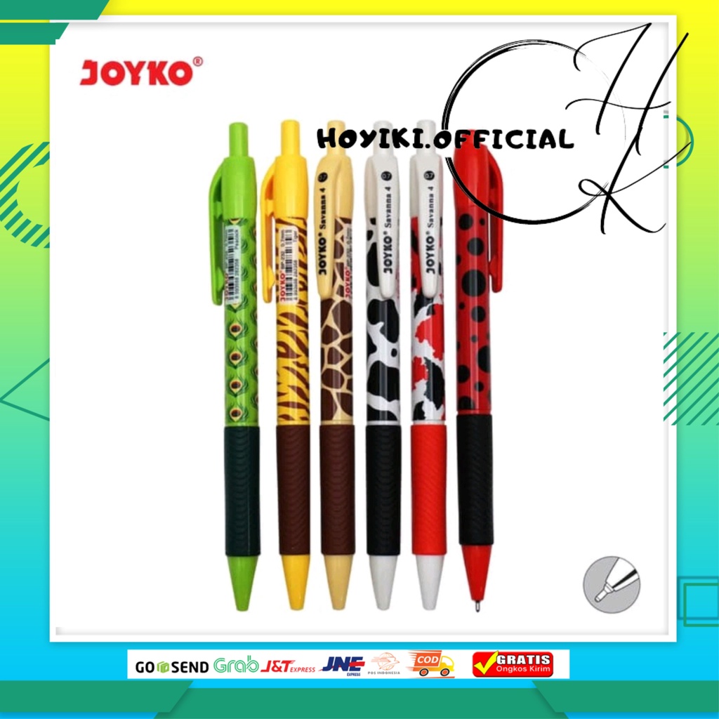 

JOYKO Ball Pen / Pulpen / Pena Joyko BP-232 / Savanna 4 / 0.7 mm