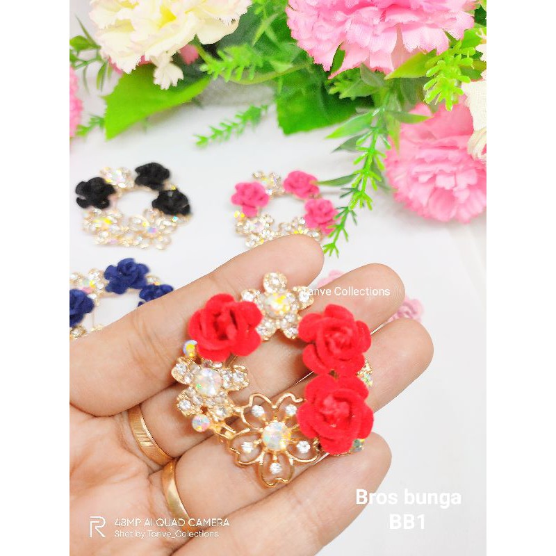 BROS BUNGA MOTIF DONAT / BROS DADA BAHU / BROS KEBAYA WANITA | BROS MURAH-4