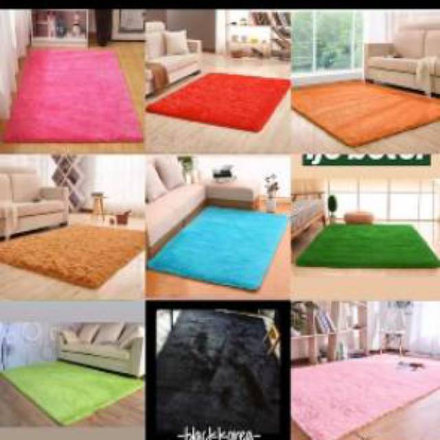 Karpet  bulu sajadah bulu ukuran 110x60 KIG RASFUR