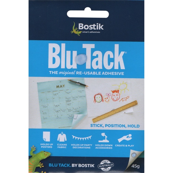 

LEM BOSTIK - BLU TACK WHITE 75 GRAM
