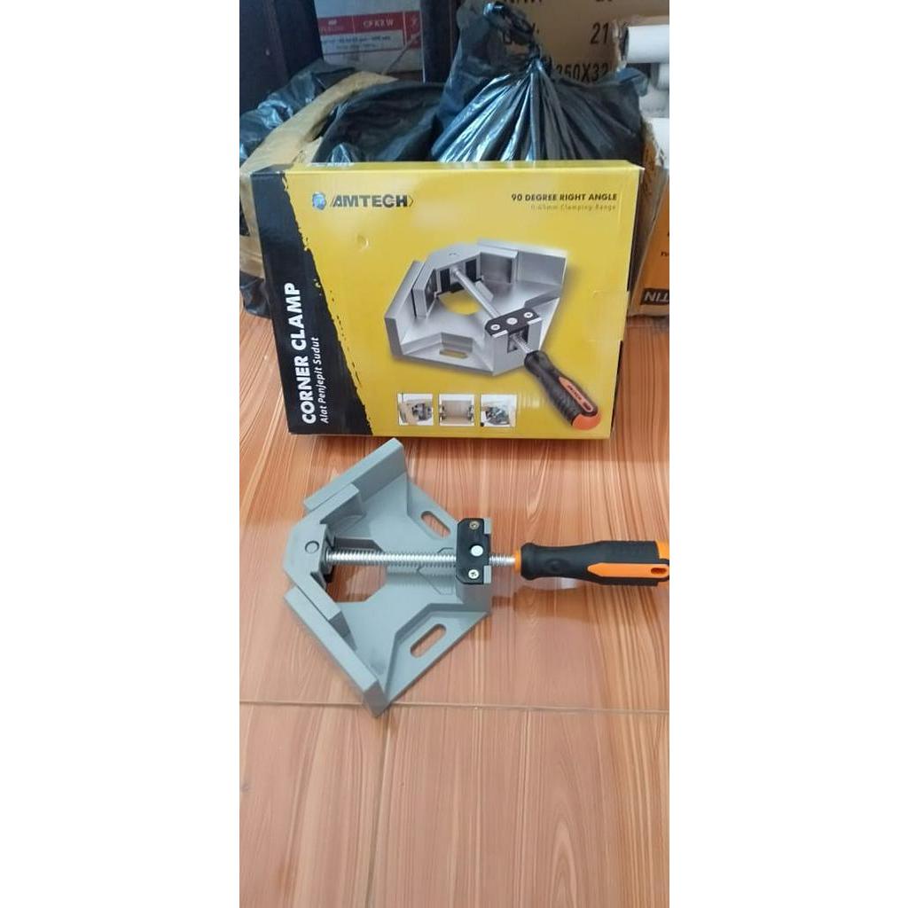 Taffware Corner Clamp Catok Klem Kayu Sudut Siku Swing Jaw Vise Catok