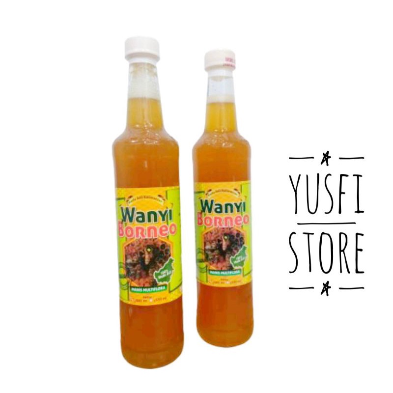 

Madu Wanyi Borneo 460 ml Original Madu Keluarga Madu Anak Madu Asli Kalimantan Madu Murni