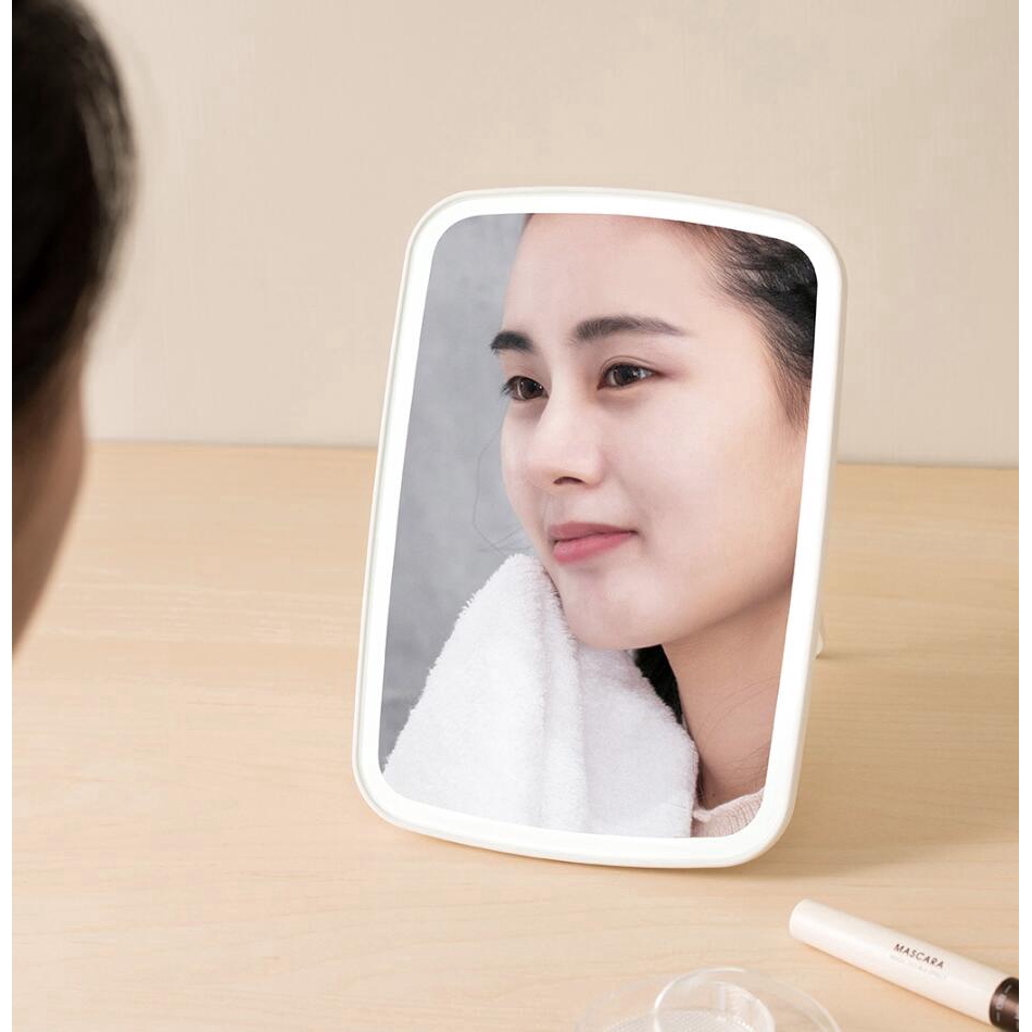 Xiaomi Mijia LED makeup mirror Touch-sensitive control LED natural light fill adjustable angle Brightness lights long battery life