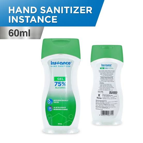 INSTANCE HAND SANITIZER GEL 60 ML ORIGINAL