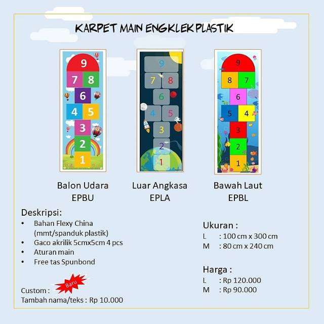 Engklek L / Engklek Vynil / alas main Engklek