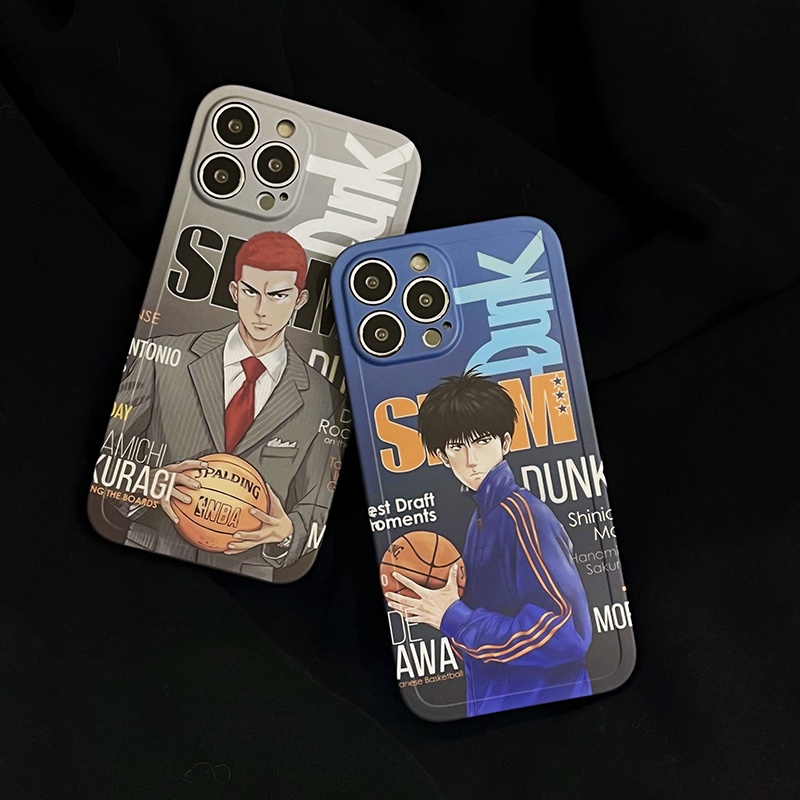 Case Iphone Slam Dunk - Casing Iphone Anime - Iphone 13 Case Basketball Anime - Casing Iphone 12 11 