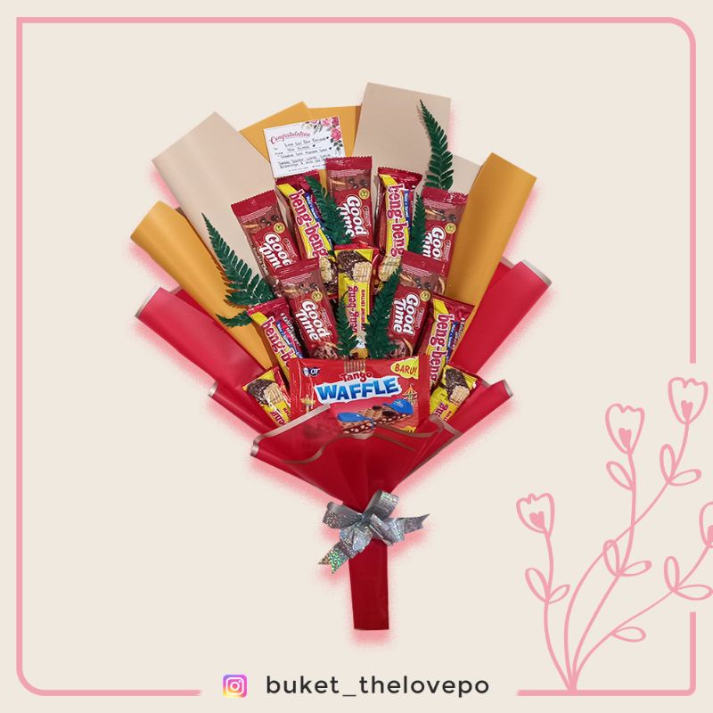 

Buket Coklat / Buket Beng-Beng / Buket Ulang tahun