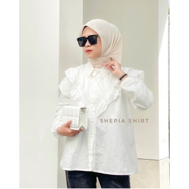 SHEPIA SHIRT // KEMEJA REMPEL AIRFLOW