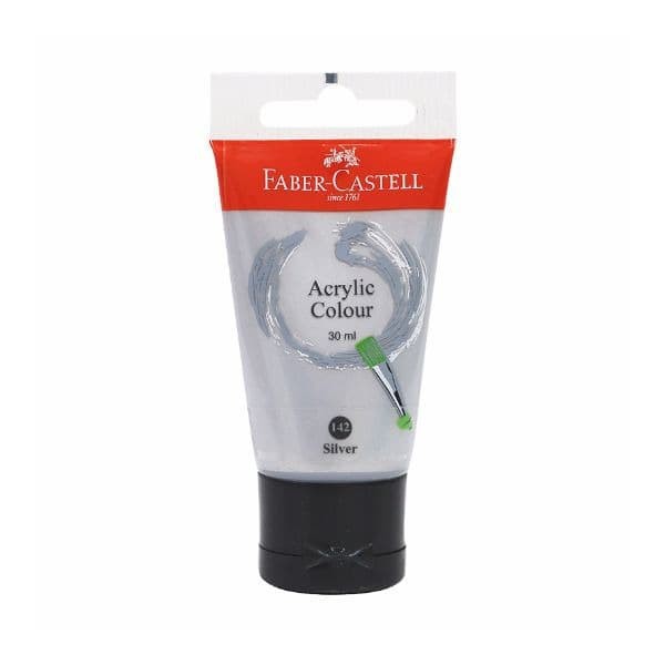 

Faber-Castell Acrylic Colour 30ml Silver 183011