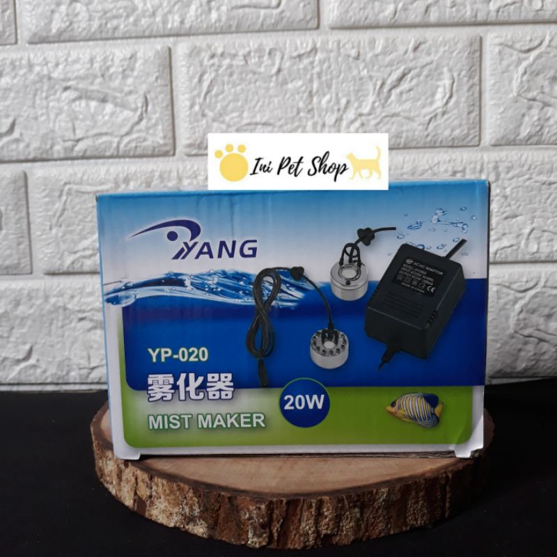 YANG YP 020 Mist Maker Mesin Penghasil Kabut Aquarium / Aquascape