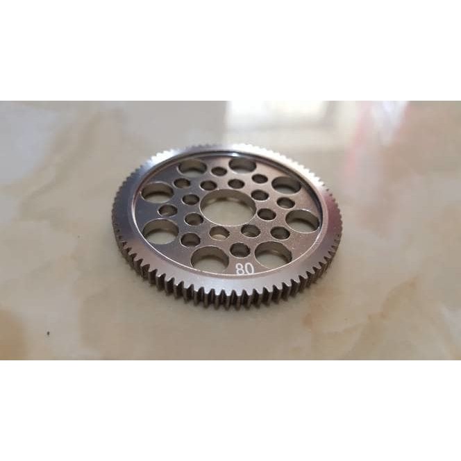 sakura alloy 7075 metal 48p spur gear 80 tooth 80T for 1/10 drift race