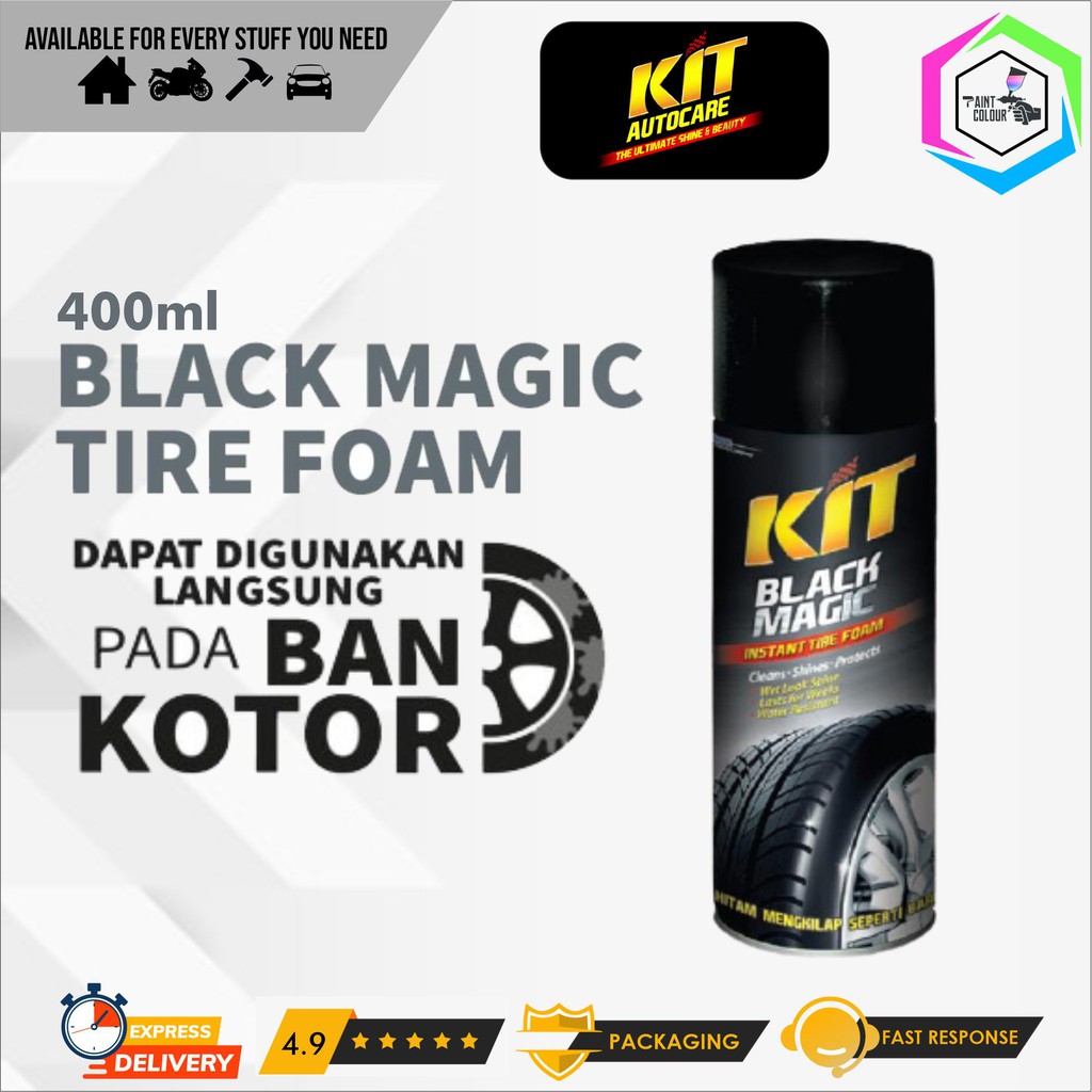 KIT Black Magic Tire Foam 400mL