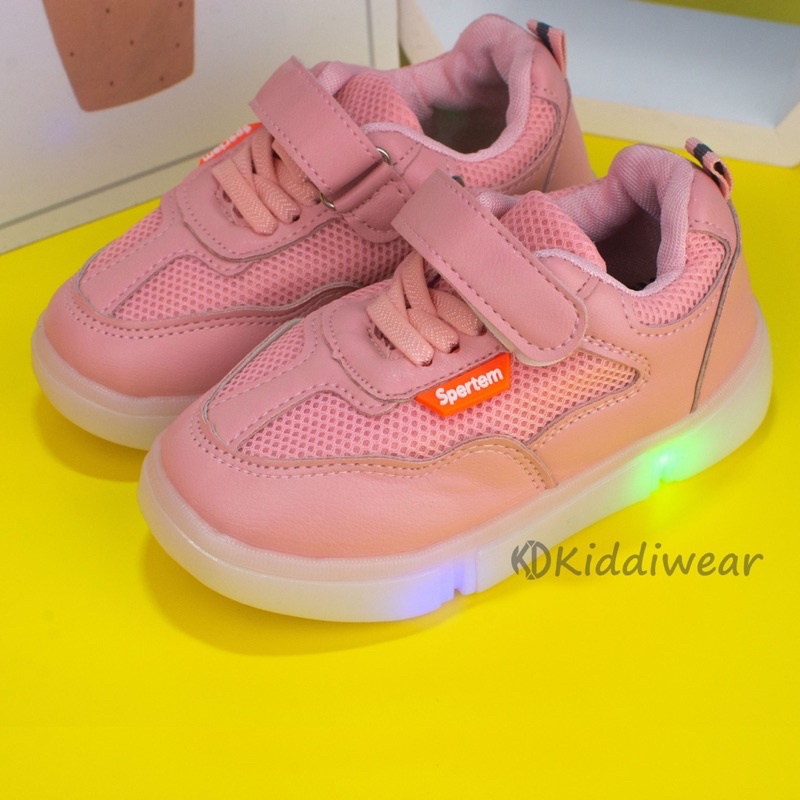 (HZ)❤️(COD) Sepatu led Casual anak HZK08