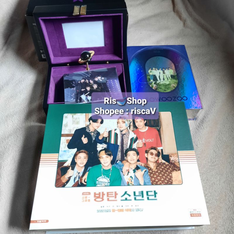 Official BTS Music Box Merch Box 6, DVD Sowoozoo Fullset & SG21 RPC RM