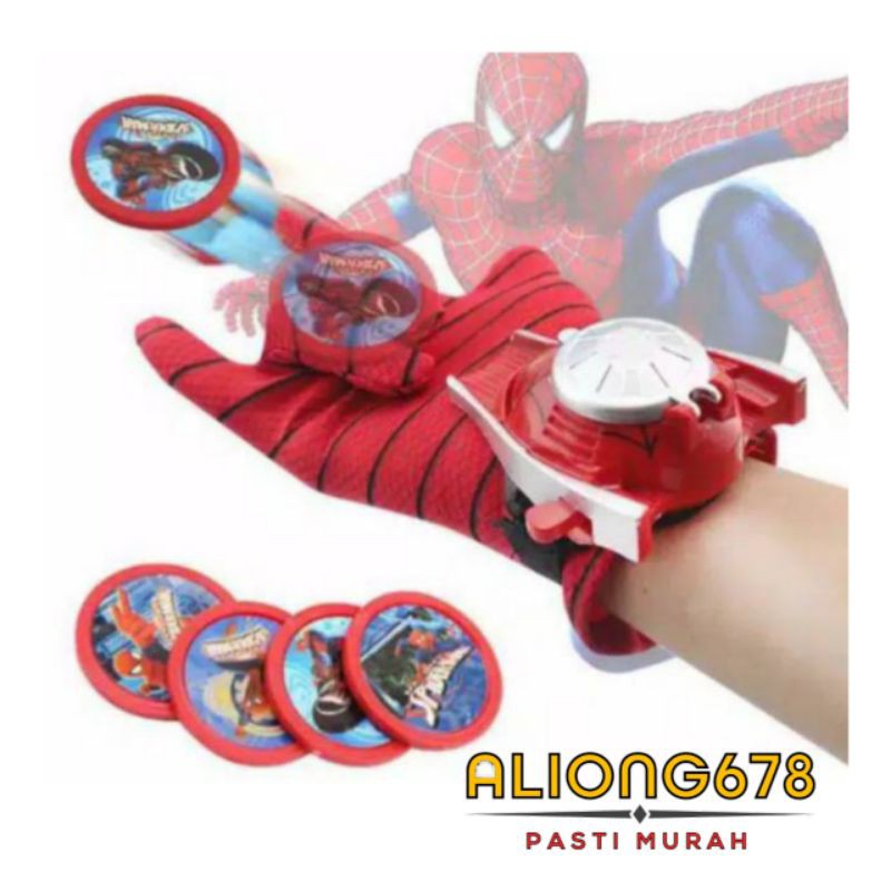 Sarung Tangan Spiderman Keren Termurah Aliong678