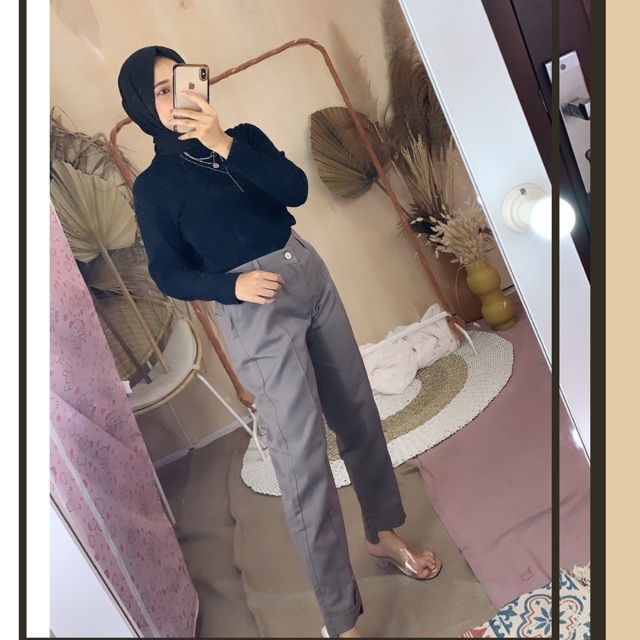 Pant baggy zara bahan PREMIUM Shopee Indonesia Pant baggy zara bahan PREMIUM Shopee Indonesia