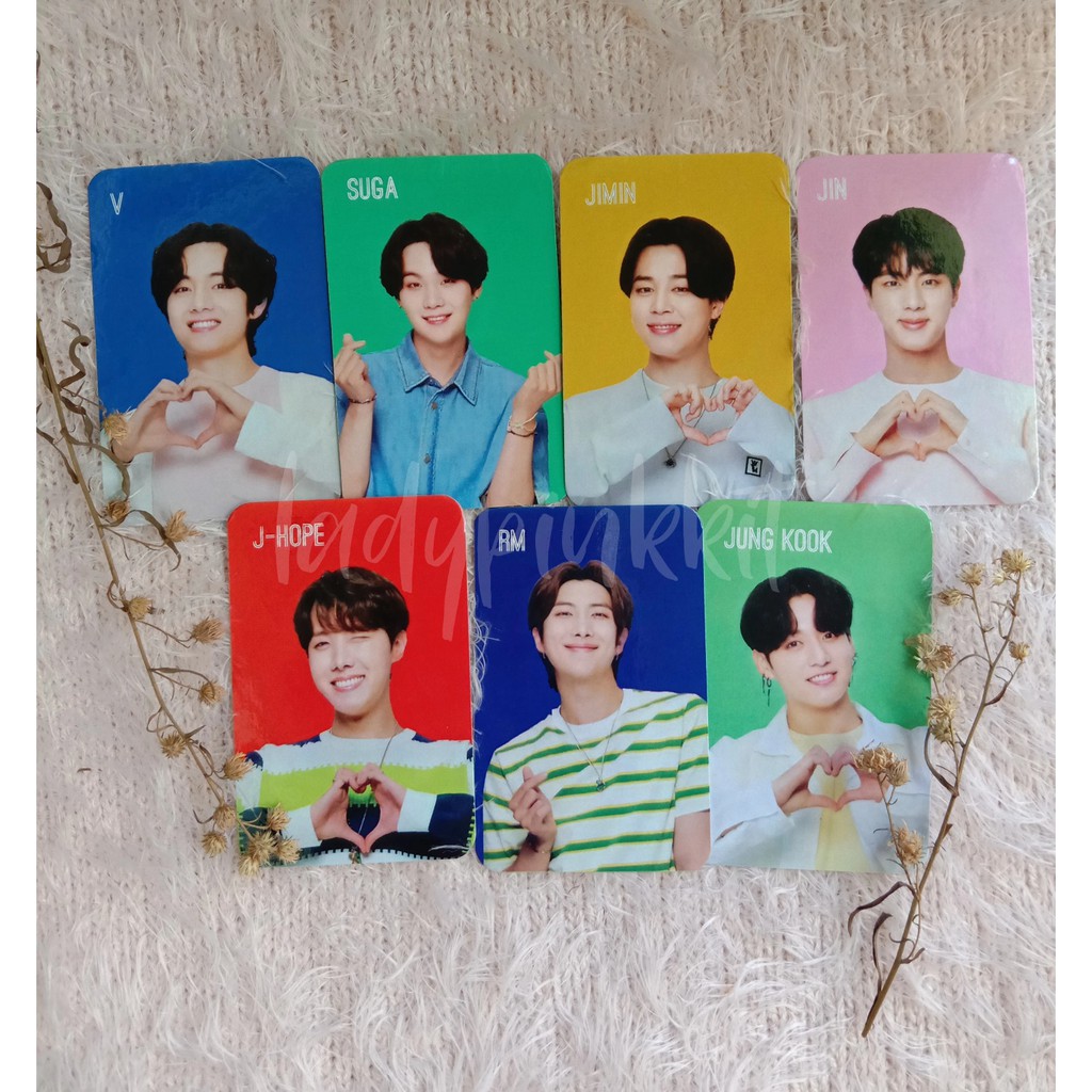 [READY STOCK] Photocard Premium BTS X Chilsung Cider Unofficial