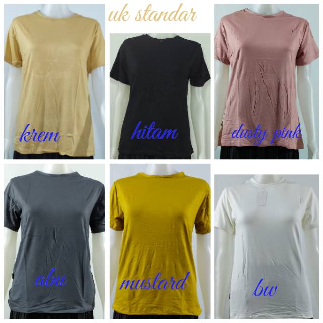 Manset Kaos WanitaTangan Pendek