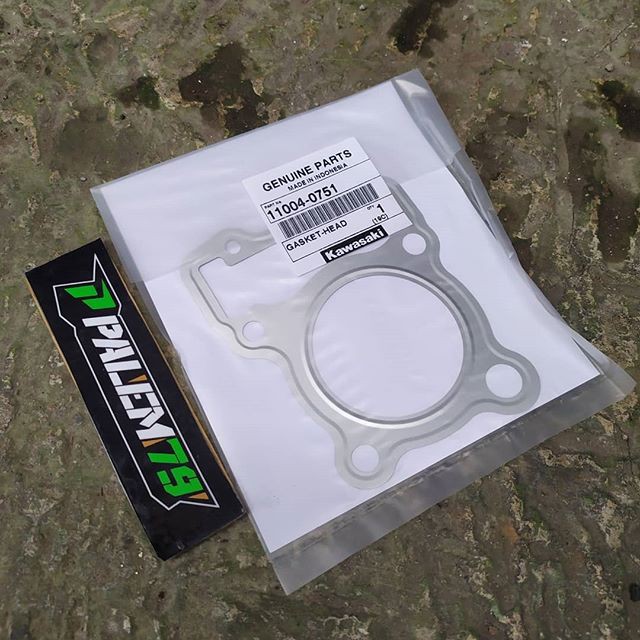 Paking Gasket Cylinder Head Ori KLX 150 - Perpak Packing Atas Dtracker 150