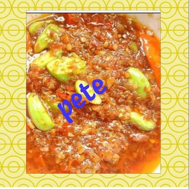 

Sambel meledak pete