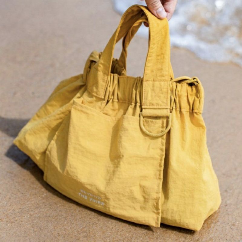 BTV Dumpling Bag Beyond The Vines Mustard XS