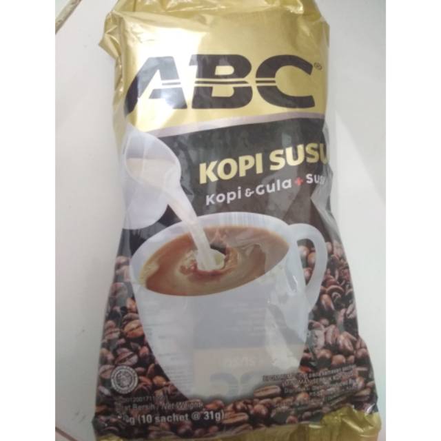 

ABC KOPI SUSU 10s x 31gr
