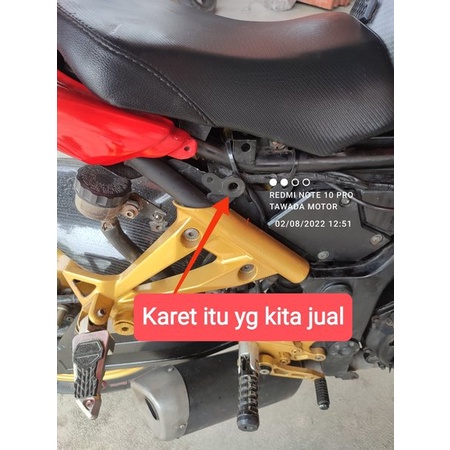 KARET BODI GROMET COVER BODI SAMPING NINJA 250 R OLD KARBURATOR